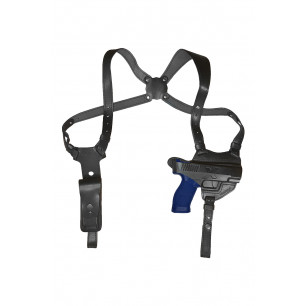 Leather Shoulder Holster for Walther PDP – Concealed & Comfortable