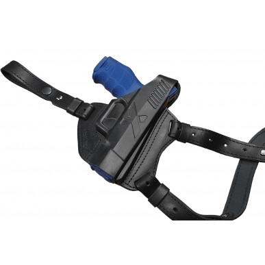 S5 Fondina Spalla in Pelle per HK VP40 nero VlaMiTex