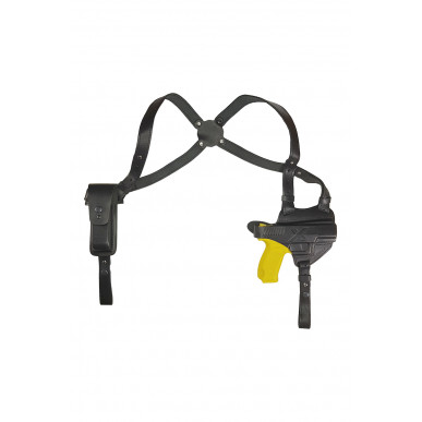 S5 Fondina Spalla in Pelle per Canik TP9 nero VlaMiTex