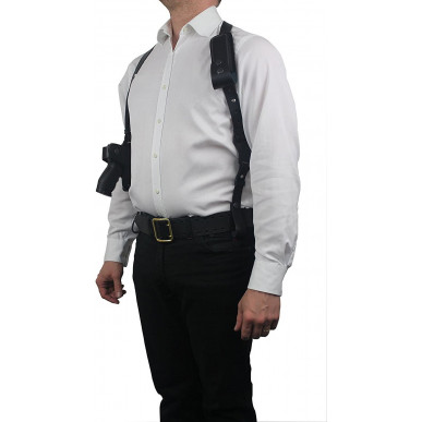 S1Li Holster d'épaule en cuir pour Heckler & Koch SFP9 VP9 pour gauchers