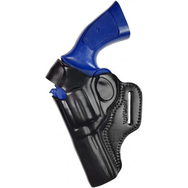 R4Li kožené pouzdro na revolver pro SW 66 4 palce hlaveň pro leváky VlaMiTex