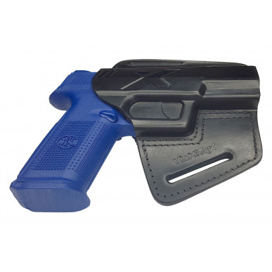 U5 レザー スピードドローホルスター FN FNS-40 用 ブラック VlaMiTex