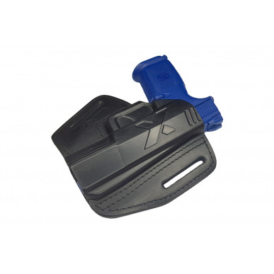 U5 נרתיק עור מהיר לשליפה עבור FN FNS-9 שחור VlaMiTex