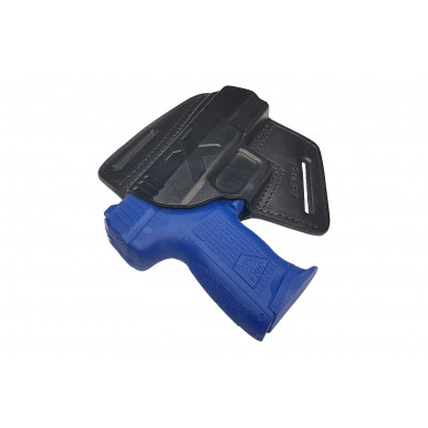 U5 Fondina in Pelle Estrazione Rapida per HK P2000 nera VlaMiTex