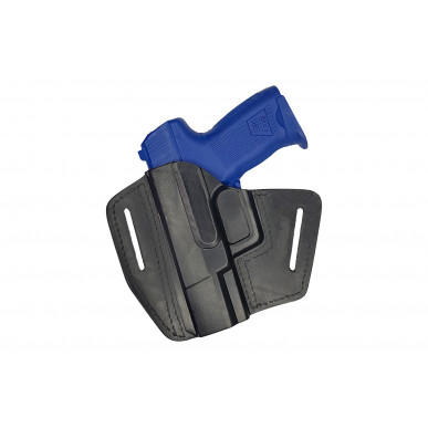 U5 Leder Schnellziehholster für HK P2000 schwarz VlaMiTex