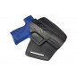 U5 Leather Quick Draw Holster for Smith & Wesson M&P 9 Compact Black VlaMiTex