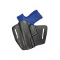 U5 Leather Quick Draw Holster for Smith & Wesson M&P 9 Compact Black VlaMiTex