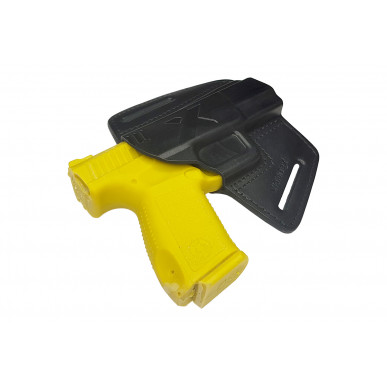 U5 Holster en cuir à dégainement rapide pour Canik TP9 canon 4 pouces noir VlaMiTex