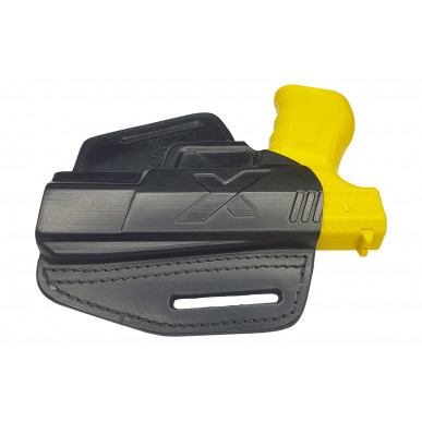 U5 נרתיק עור מהיר לשליפה עבור FMK 9C1 שחור VlaMiTex