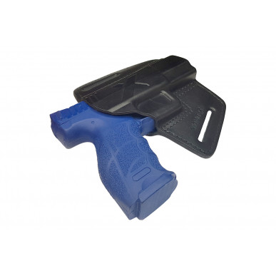 U5 kožené rychloupínací pouzdro pro Heckler & Koch VP40 černé VlaMiTex