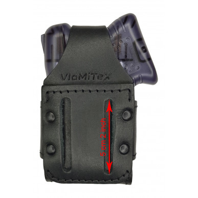 B12 Kožené opaskové puzdro pre Guardian Angel 2 3 4 VlaMiTex