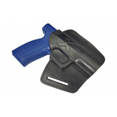 U5 レザー スピードドローホルスター Caracal EF 用 黒 VlaMiTex