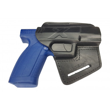 U5 Leather Quick Draw Holster for Caracal EF Black VlaMiTex