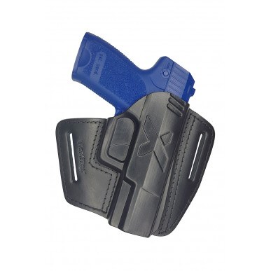 U5 レザー スピードドローホルスター HK USP コンパクト P10 ブラック VlaMiTex