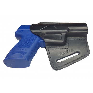 U5 nahkainen pikasukkahousu HK USP compact P10 musta VlaMiTex