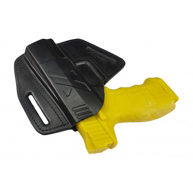 U5 Leder Schnellziehholster für ICS Sarsilmaz SAR 9 schwarz VlaMiTex