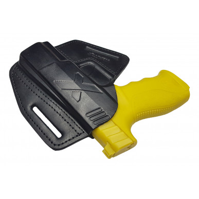 U5 נרתיק עור מהיר לשליפה עבור Stoeger STR9 שחור VlaMiTex