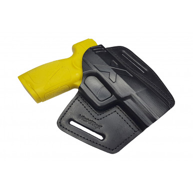 U5 Funda de cuero de extracción rápida para Taurus G3 negra VlaMiTex