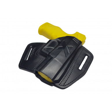 U5 נרתיק עור מהיר לשליפה עבור Taurus TX22 שחור VlaMiTex