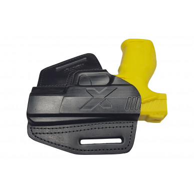 U5 Leder Schnellziehholster für Taurus TX22 schwarz VlaMiTex