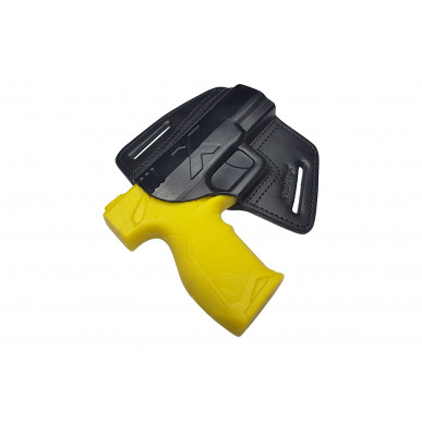 U5 Holster en cuir à dégainage rapide pour Taurus TX22 noir VlaMiTex