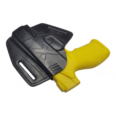 U5 Leder Schnellziehholster für Taurus TX22 schwarz VlaMiTex