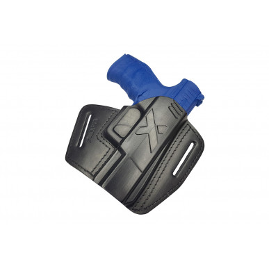 U5 Leather Quick Draw Holster for Walther PPQ Black VlaMiTex