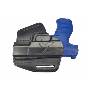 U5 Fondina in Pelle Estrazione Rapida per Walther PPQ Nero VlaMiTex