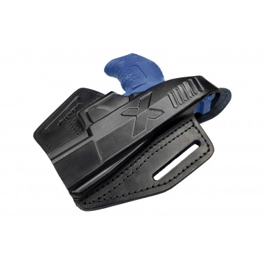 B6 kožené pouzdro pro Walther P22Q černé VlaMiTex