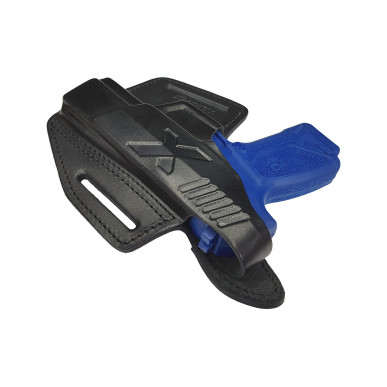 B6 चमड़े की कवर Ruger MAX 9 के लिए काला VlaMiTex