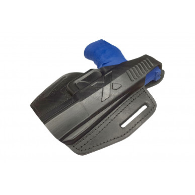 B5 Holster en cuir pour pistolet Walther PPQ noir VlaMiTex