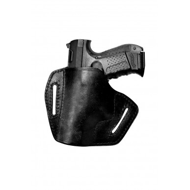 UX Leather Pistol Holster Beretta 96 Black VlaMiTex