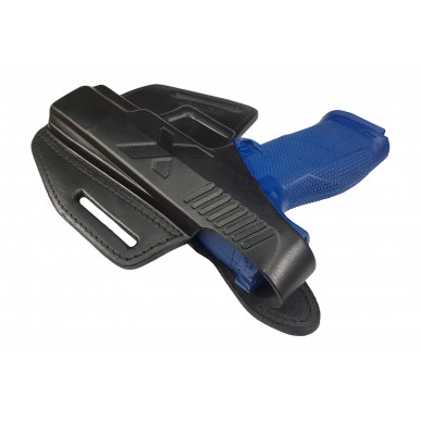 B5 レザーホルスター Walther PDP バレル 4インチ 黒 VlaMiTex