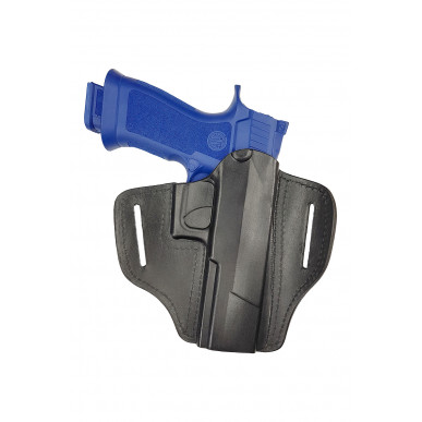 U25Li kožené rychloupínací pouzdro pro Sig Sauer P226 levák černé VlaMiTex
