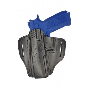 Funda de extracción rápida para CZ P-09 zurdo – Funda de cuero OWB