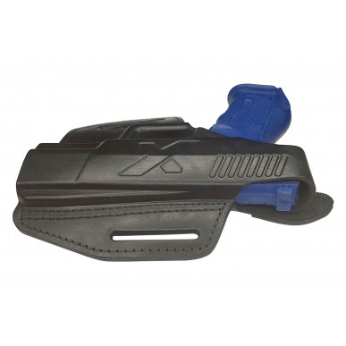 B5 Leather Holster for Walther P99 Pistol Holster Black VlaMiTex