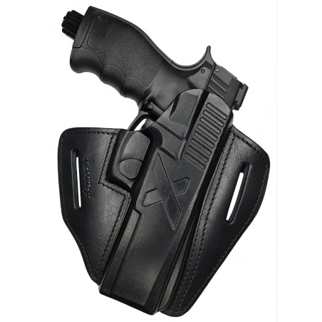 Schnellziehholster für Umarex T4E HDP 50 – Leder OWB Holster