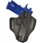 U23 Holster en cuir pour Sig Sauer 1911 Holster à dégainement rapide noir VlaMiTex