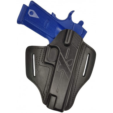 U23 Leather Holster for Sig Sauer 1911 Quick Draw Holster Black VlaMiTex