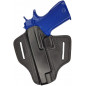 U23 Holster en cuir pour Ruger SR1911 Holster à dégainage rapide noir VlaMiTex