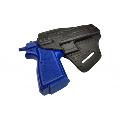 U23 Leder Holster für FN Browning HP High Power Schnellziehholster VlaMiTex