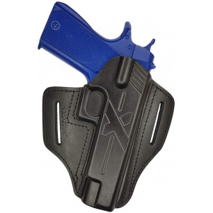 Colt 1911용 속사 권총집 – 가죽 OWB 홀스터