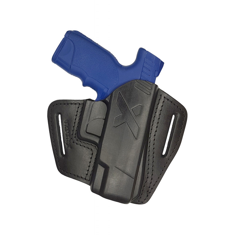 U16 Holster en cuir pour Steyr S-A1 Holster à dégainement rapide noir VlaMiTex