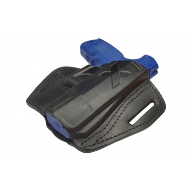 U16 Leder Holster für Steyr S-A1 Schnellziehholster schwarz VlaMiTex