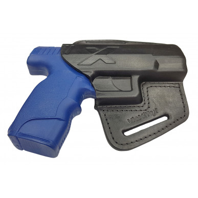 Funda de cuero U16 para Steyr M-A1, funda de extracción rápida negra VlaMiTex