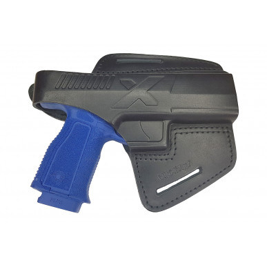 B13 Leder Holster für Steyr A2 L (Full Size) schwarz VlaMiTex
