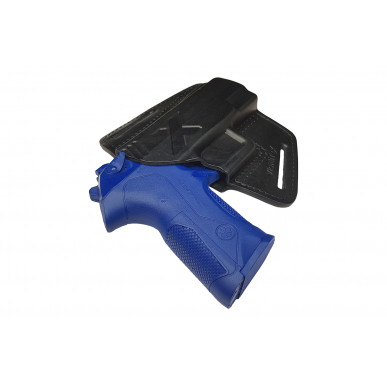 U16 Funda de Cuero para Beretta Px4 Storm negra VlaMiTex
