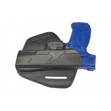 U9 Δερμάτινη Θήκη για Smith & Wesson MP40 Γρήγορης Έλξης Μαύρη VlaMiTex