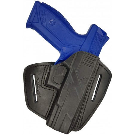 Rýchloťahacie puzdro pre Ruger American – Kožené OWB puzdro