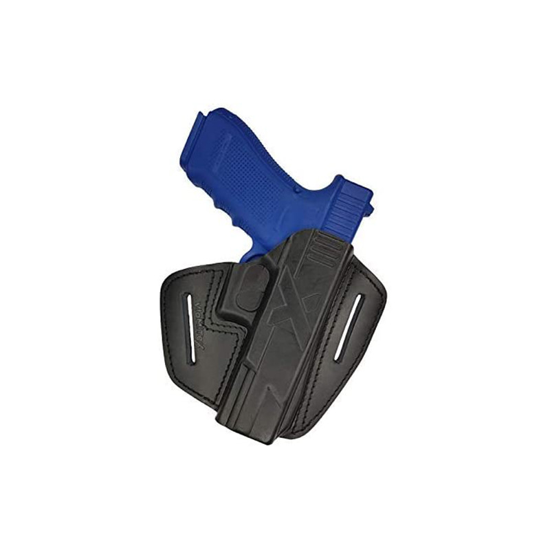 U9 nahkainen pikasukkaholkki Glock 19 23 32 musta VlaMiTex